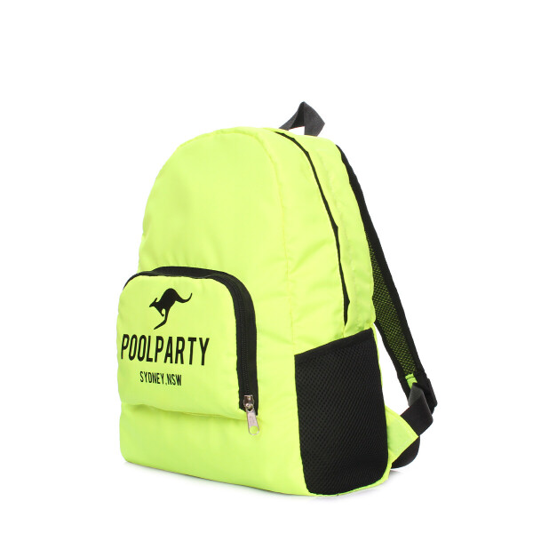 

Рюкзак складной Poolparty Transformer Neon (P-1457)