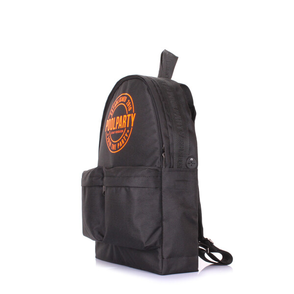 

Рюкзак женский Poolparty Rocket Black (P-1508)