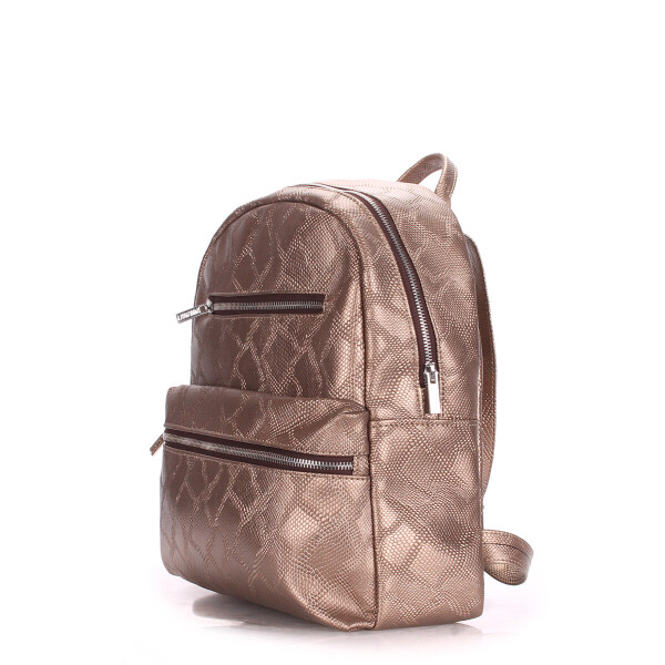 

Рюкзак женский Poolparty Mini Gold (P-1472)