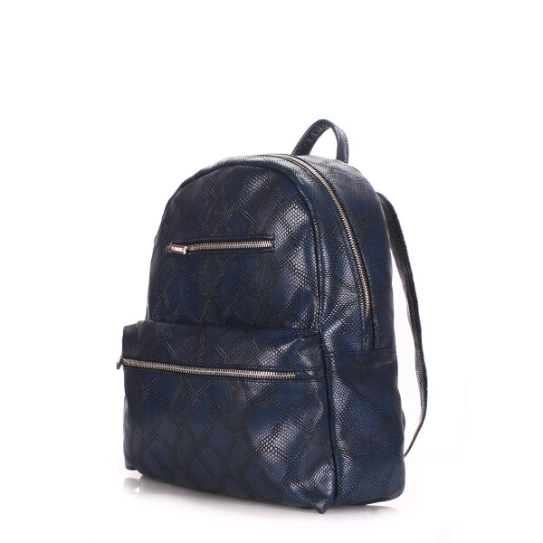 

Рюкзак женский Poolparty Mini Dark Blue (P-1471)