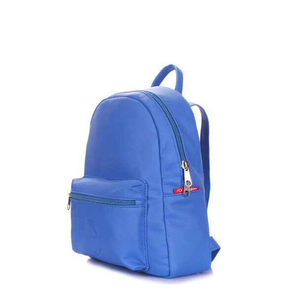 

Рюкзак женский кожаный Poolparty Xs Blue (P-1431)