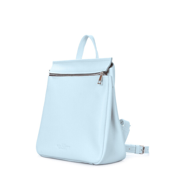 

Рюкзак женский кожаный Poolparty Venice Blue (P-1402)