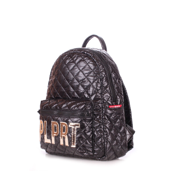

Рюкзак женский Poolparty Mini Plprt Black (P-1473)