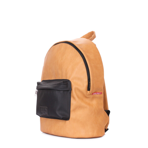 

Рюкзак женский Poolparty Backpack Orange/Black (P-1440)