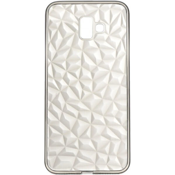 

Чехол накладка TPU 2E Basic Diamond для Samsung J6 Plus J610 Transparent/Black