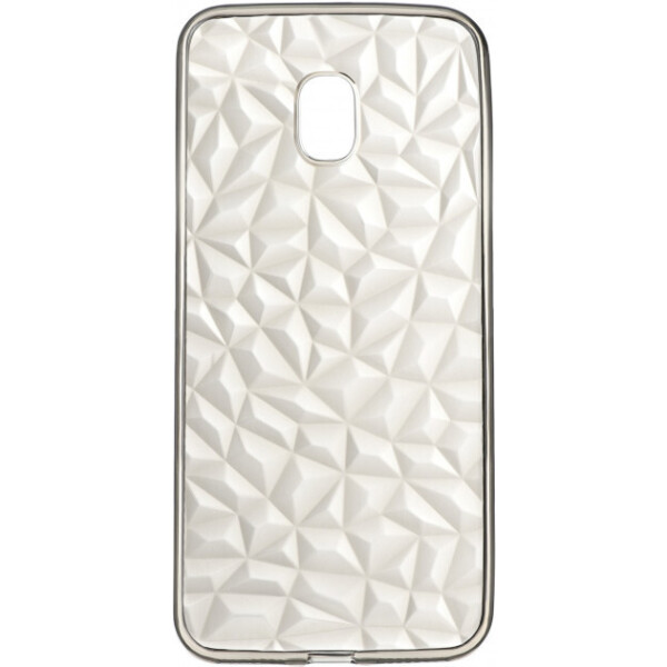 

Чехол накладка TPU 2E Basic Diamond для Samsung J3 2017 J330 Transparent/Black
