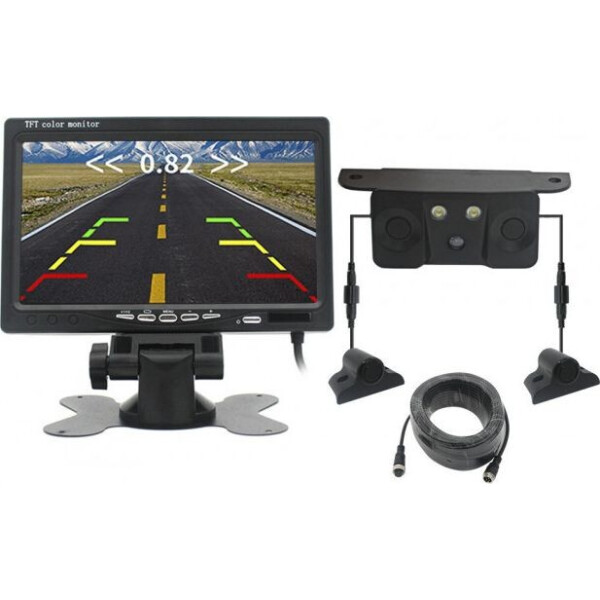 

- парковочная система 7" RV Van Caravan CMOS AHD 1080P 2 камеры