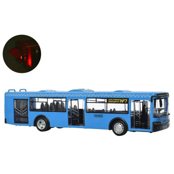 

Детский инерционный автобус 28 см со звуком 1:43 (004304022)