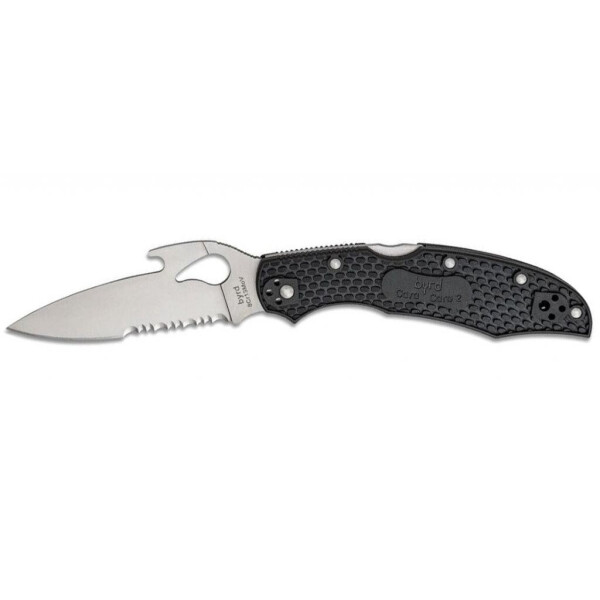 

Нож Spyderco Byrd Cara Cara 2 Emerson полусеррейтор (BY03PSBK2W)