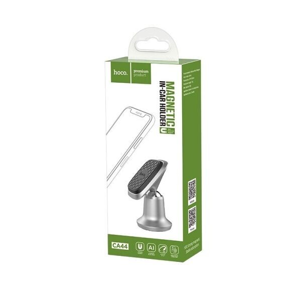 

Автодержатель Hoco CA44 Magnetic Silver
