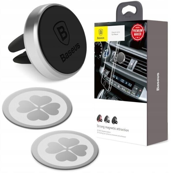 

Автодержатель Baseus Magnet Car Mount Black
