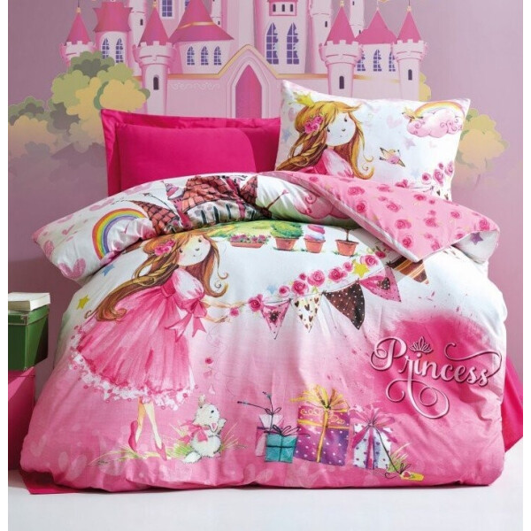 

Детское постельное белье Cotton box. Ранфорс Princess-1,5-спальный подростковый
