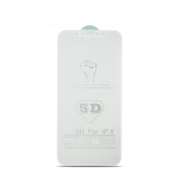 

Защитное стекло 5D for iPhone X/XS/11 Pro White в упаковке