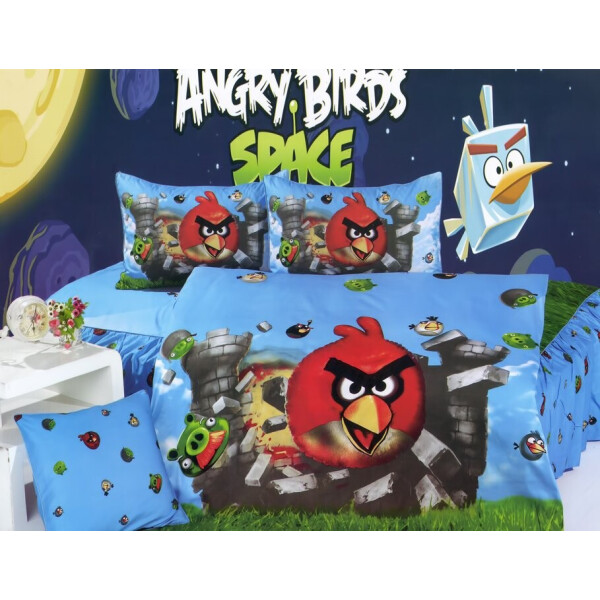 

Детское постельное белье La Scala. AngrY Space Birds КI-063.
