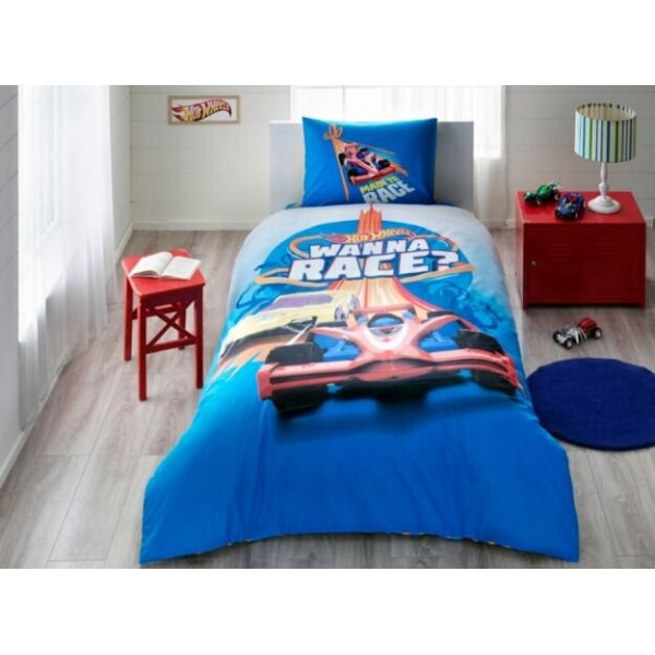

Детское постельное белье TAC. HOT WHEELS RACE