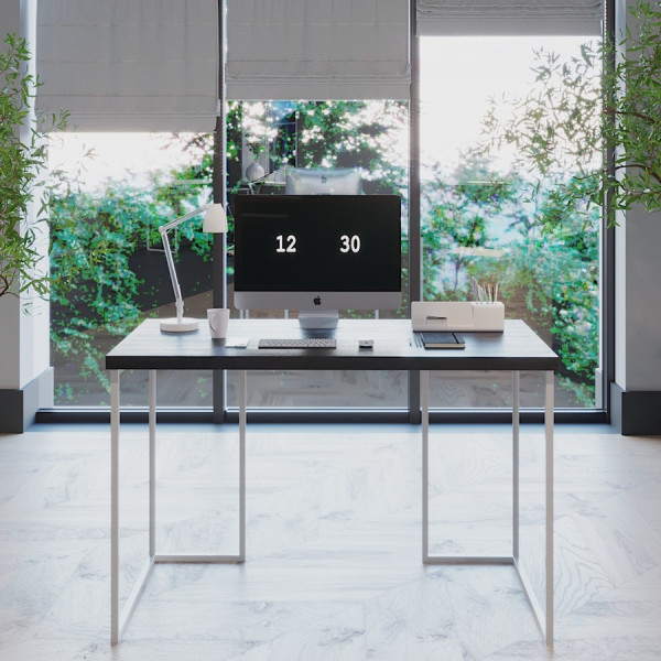 

Стол Fenster Вега 1 Белый 75,5x120x60 столешница Венге