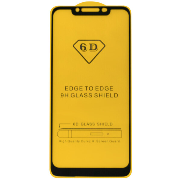 

Защитное стекло 3D for Xiaomi Redmi Note 6 Pro Black в упаковке