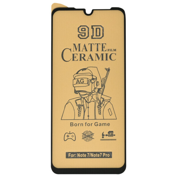 

Matte Ceramic Glass for Xiaomi Redmi Note 7 Black
