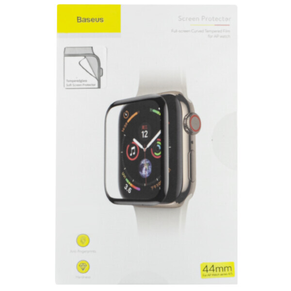 

Защитное стекло 3D Baseus (40mm) for iWatch Black