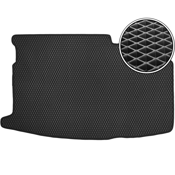 

Коврик в багажник Kinetic для Mazda 2 '07-14 EVA-полимерный черный