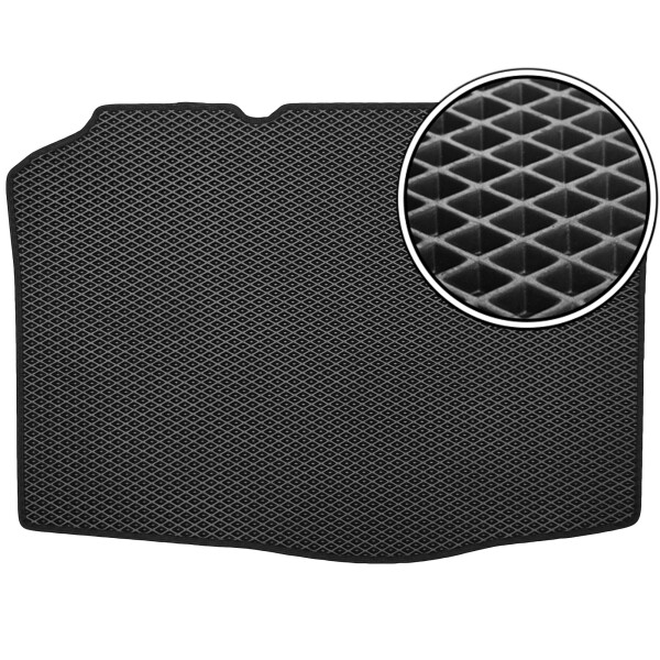 

Коврик в багажник Kinetic для Seat Ibiza '02-08 EVA-полимерный черный