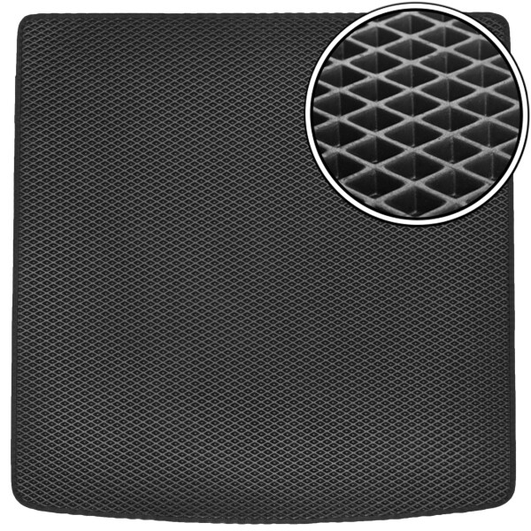 

Коврик в багажник Kinetic для Audi A4 '08-15 универсал EVA-полимерный черный