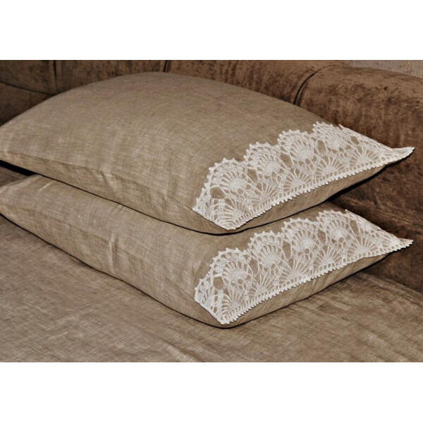 

Постельное белье BEIK-MORANDI. 100% лен Sweet Dreams. NATURAL-Евро