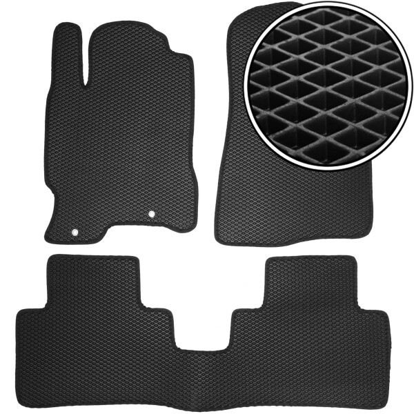 

Коврики в салон Kinetic для Acura RDX '06-13 EVA-полимерные черные (комплект)