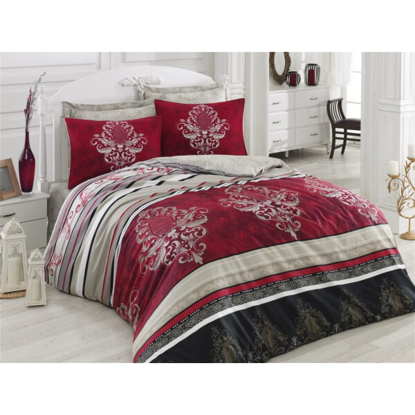 

Постельное белье Cotton box. Royal Saten Asra Bordo