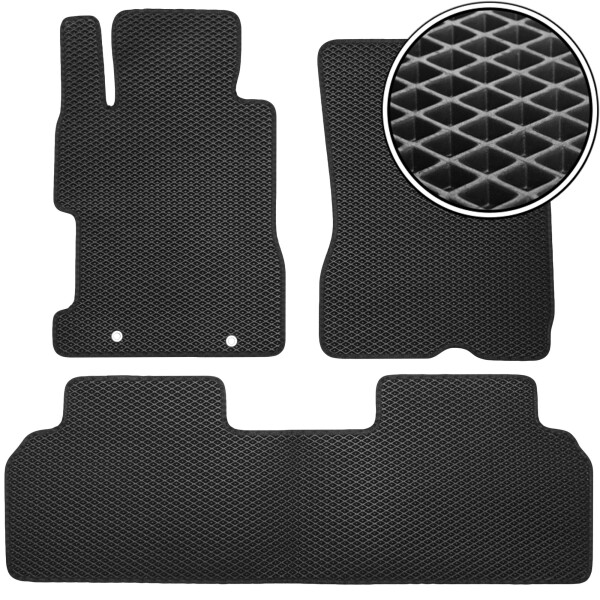

Коврики в салон Kinetic для Honda Civic 4D '06-12 EVA-полимерные черные (комплект)