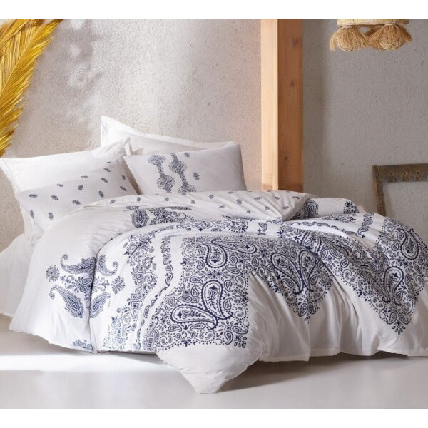 

Постельное белье Cotton box. Ранфорс Bohem Adonis Indigo-Евро