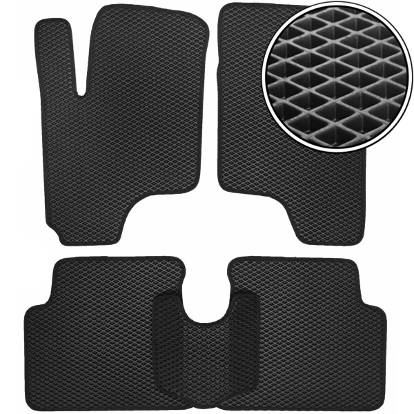 

Коврики в салон Kinetic для Hyundai Getz '02-11 EVA-полимерные черные (комплект)