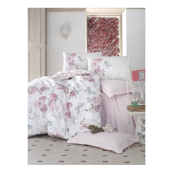 

Постельное белье Cotton box. Ранфорс Rosella Pembe