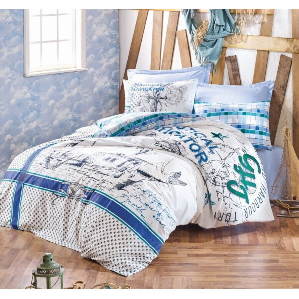 

Постельное белье Cotton box. Ранфорс Vira Yesil-Евро