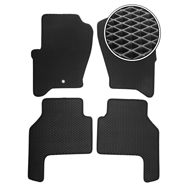 

Коврики в салон Kinetic для Land Rover Range Rover Sport '05-13 EVA-полимерные черные (комплект)