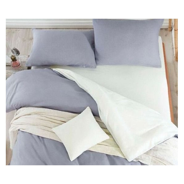 

Постельное белье Eponj Home. Paint Mix K.Gri-Krem-Евро