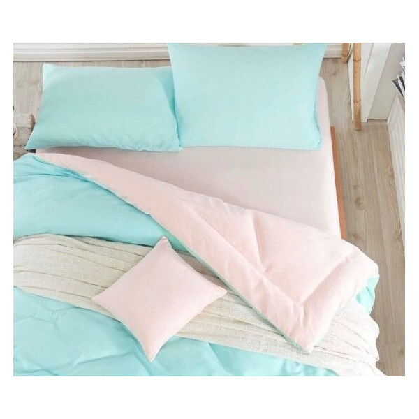 

Постельное белье Eponj Home. Paint Mix K.Mint-Somon-Евро