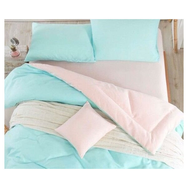 

Постельное белье Eponj Home. Paint Mix Mint-Krem-Евро