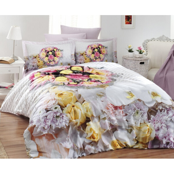 

Постельное белье First Choice. 3D Digital Satin Viviana-Евро