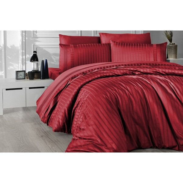 

Постельное белье First Choice. DELUXE Satin NEW TREND KIRMIZI-Евро