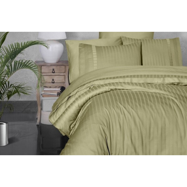 

Постельное белье First Choice. DELUXE Satin New trend zeytin yesili-Евро