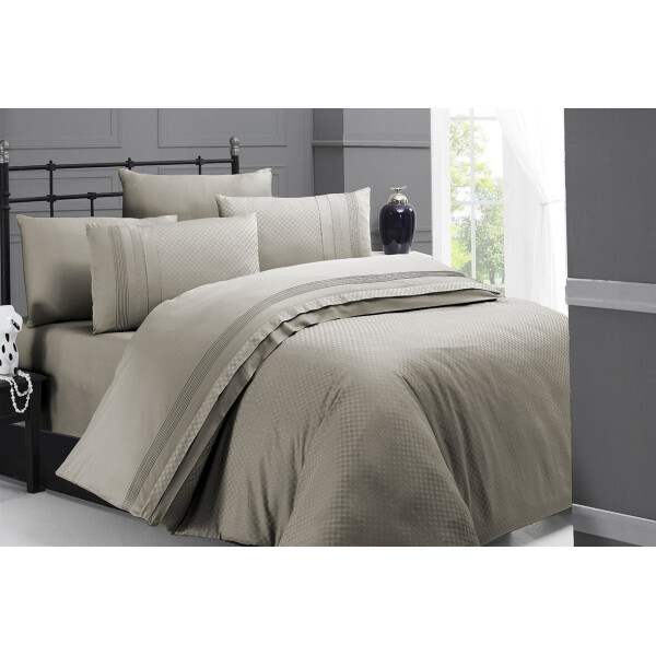 

Постельное белье First Choice. DELUXE Satin SQUARE STYLE TOPRAK-Евро
