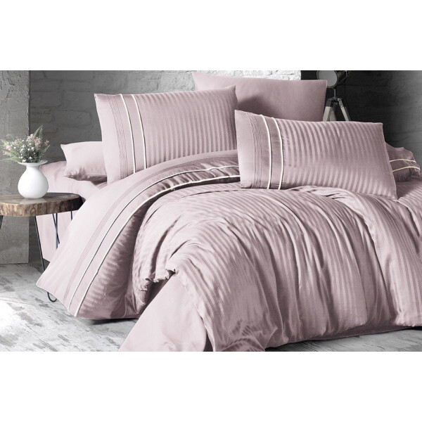 

Постельное белье First Choice. DELUXE Satin STRIPE STYLE PUDRA-Евро