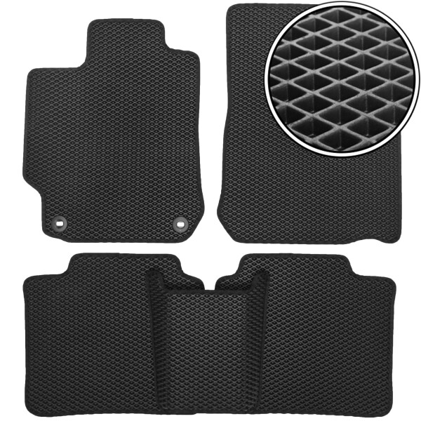 

Коврики в салон Kinetic для Toyota Camry V50/60 USA '11-17 EVA-полимерные черные (комплект)