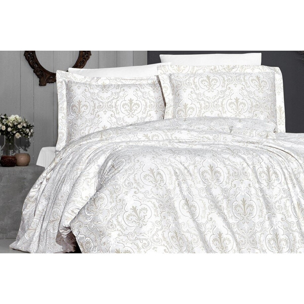 

Постельное белье First Choice. Satin Delmor Krem-Евро