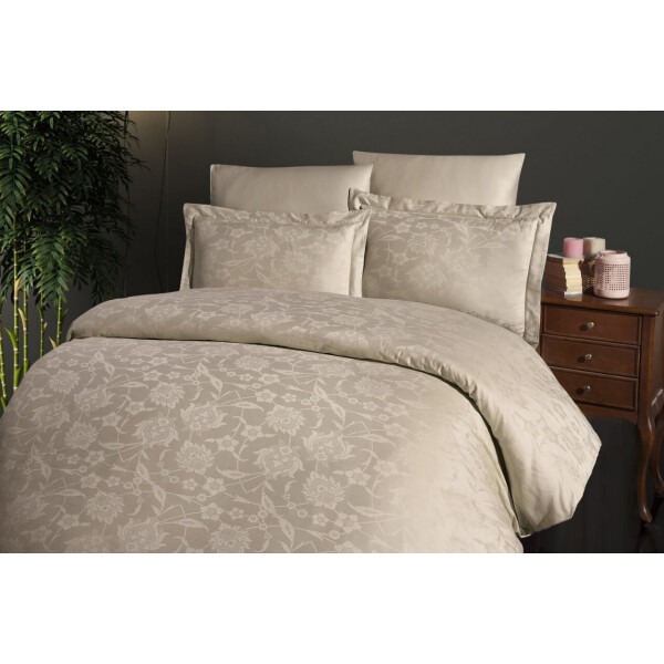 

Постельное белье First Choice. Жаккард superior tencel Vento s. kahve-Евро