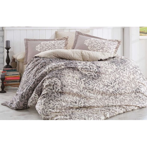

Постельное белье Hobby FLANNEL. Serenity серое-Евро