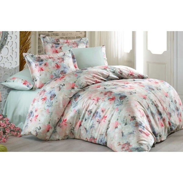 

Постельное белье Hobby. Crash Sateen Cristina cалатовое -Евро