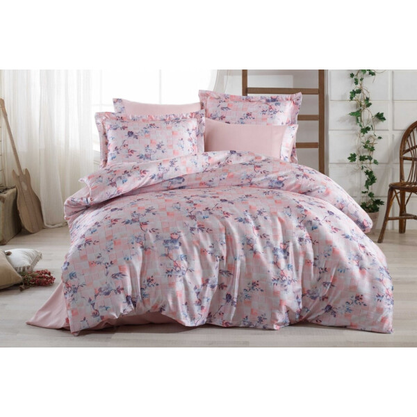 

Постельное белье Hobby. Crash Sateen Isabella розовое-Евро