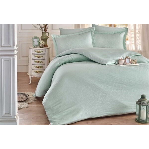 

Постельное белье Hobby. Exclusive Sateen Diamond Damask мята-Евро